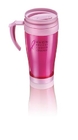 Дорожная кружка"Розовая ленточка"